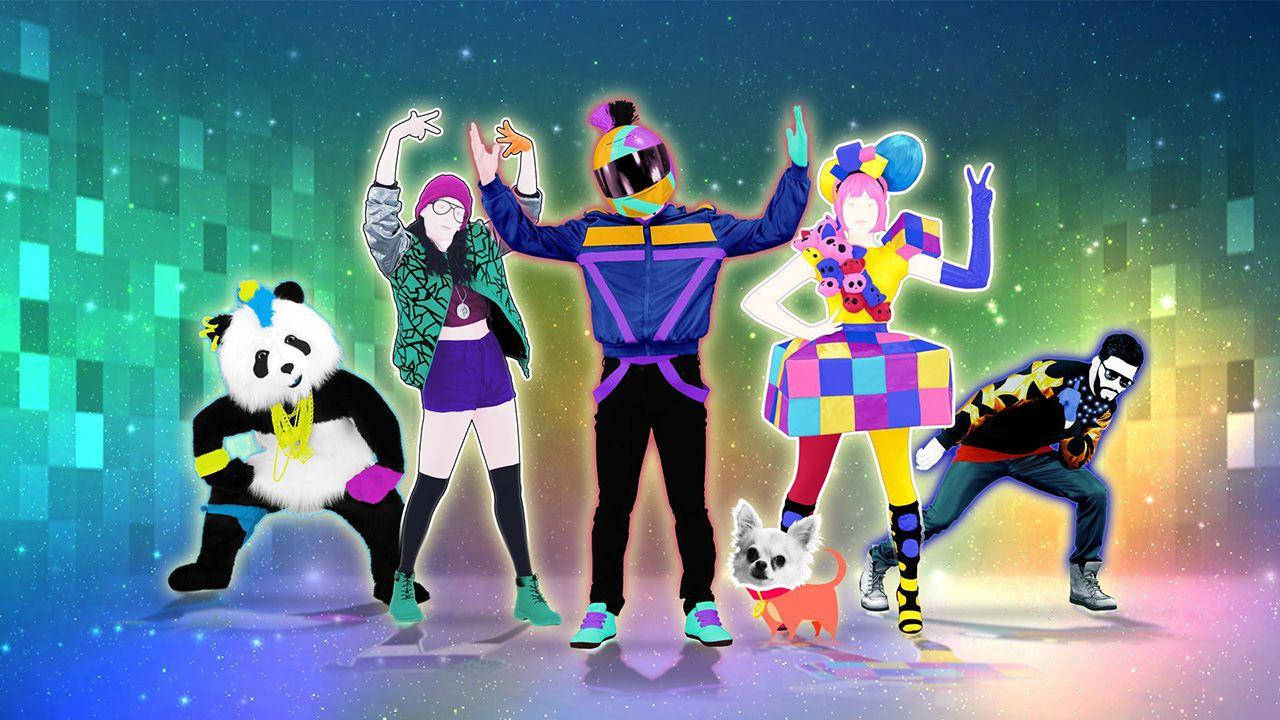 Just Dance 2016 Dancers With Animals Wallpaper