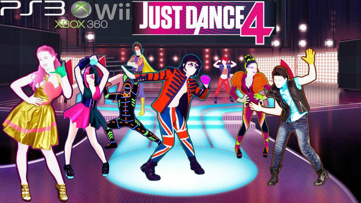 Lad Just Dance 4 Dance Party Edition få dig til at føle dig som om du danser ude og: nyd sjov og bevægelse. Wallpaper