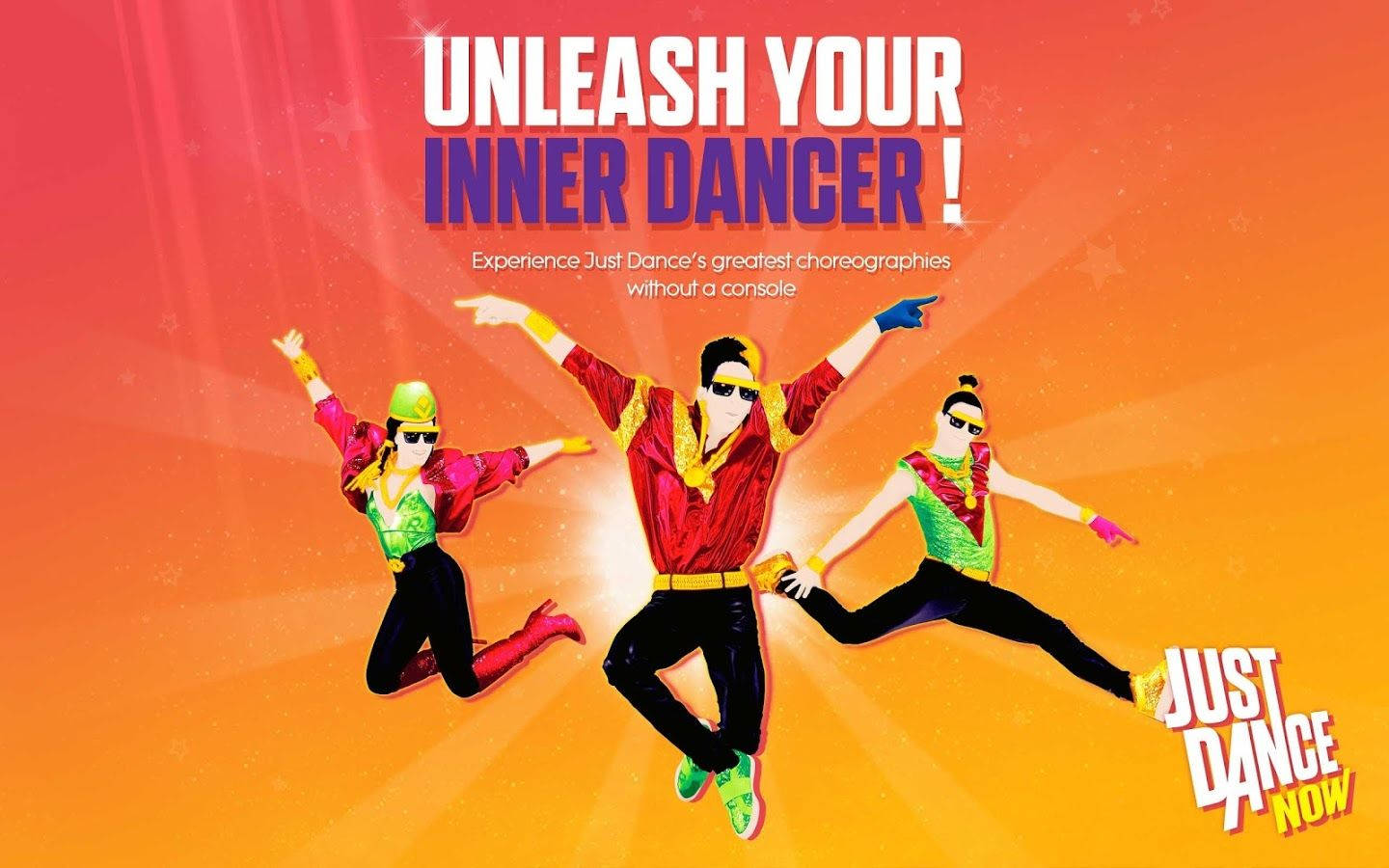 Slip din indre danser løs nu med Just Dance! Wallpaper