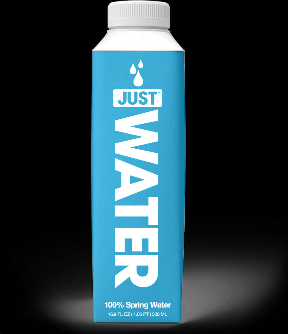 Download Just Water Spring Water Package | Wallpapers.com