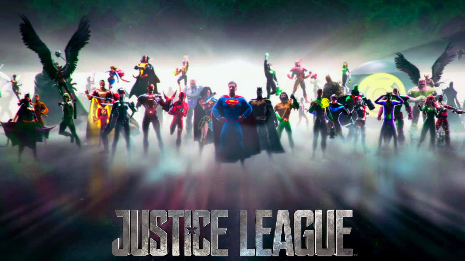 Justiceleague 1600 X 900 Hintergrund