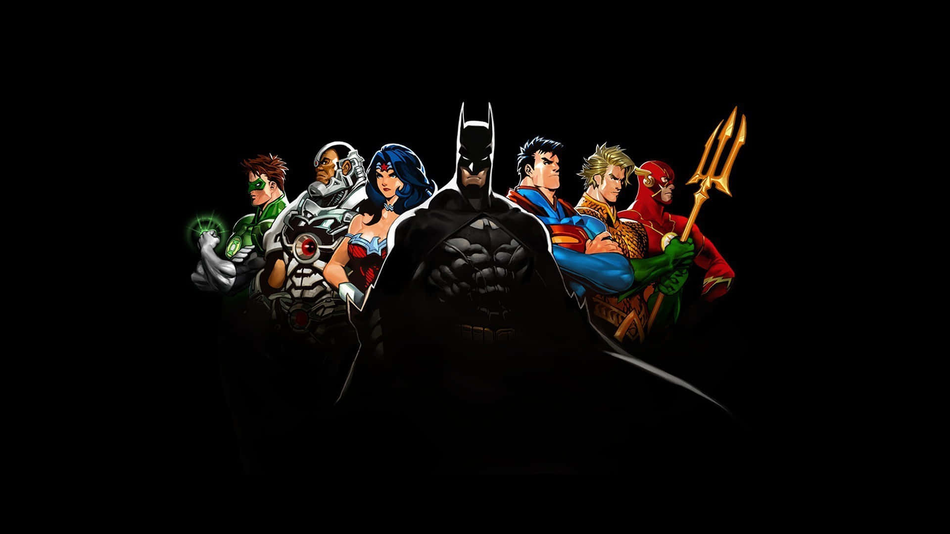 The Powerful Justice League Heroes United