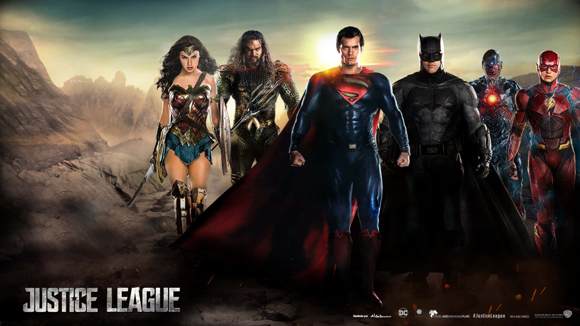 The Magnificent Justice League in Action