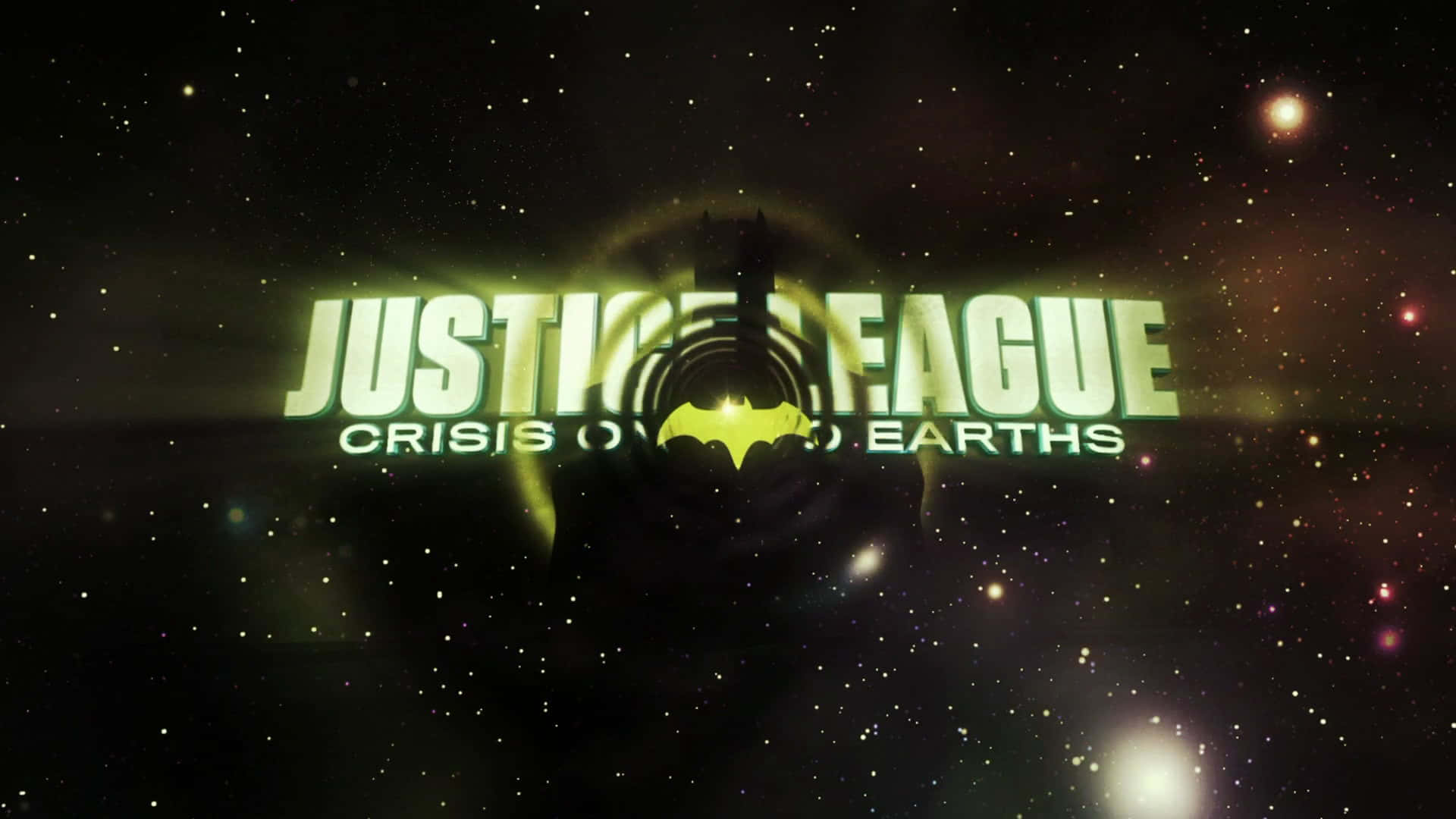 Justice League members assemble for action in Crisis On Two Earths Wallpaper