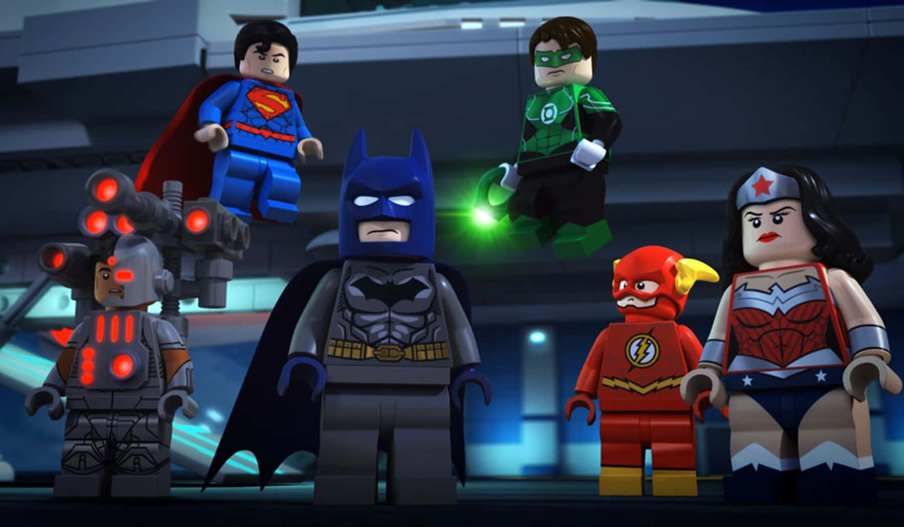 Justice League Doom - Heroes United Against Threats Wallpaper