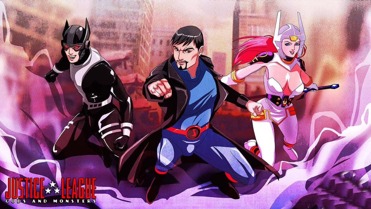 Ligade La Justicia: Dioses Y Monstruos - Héroes Reinventados Fondo de pantalla