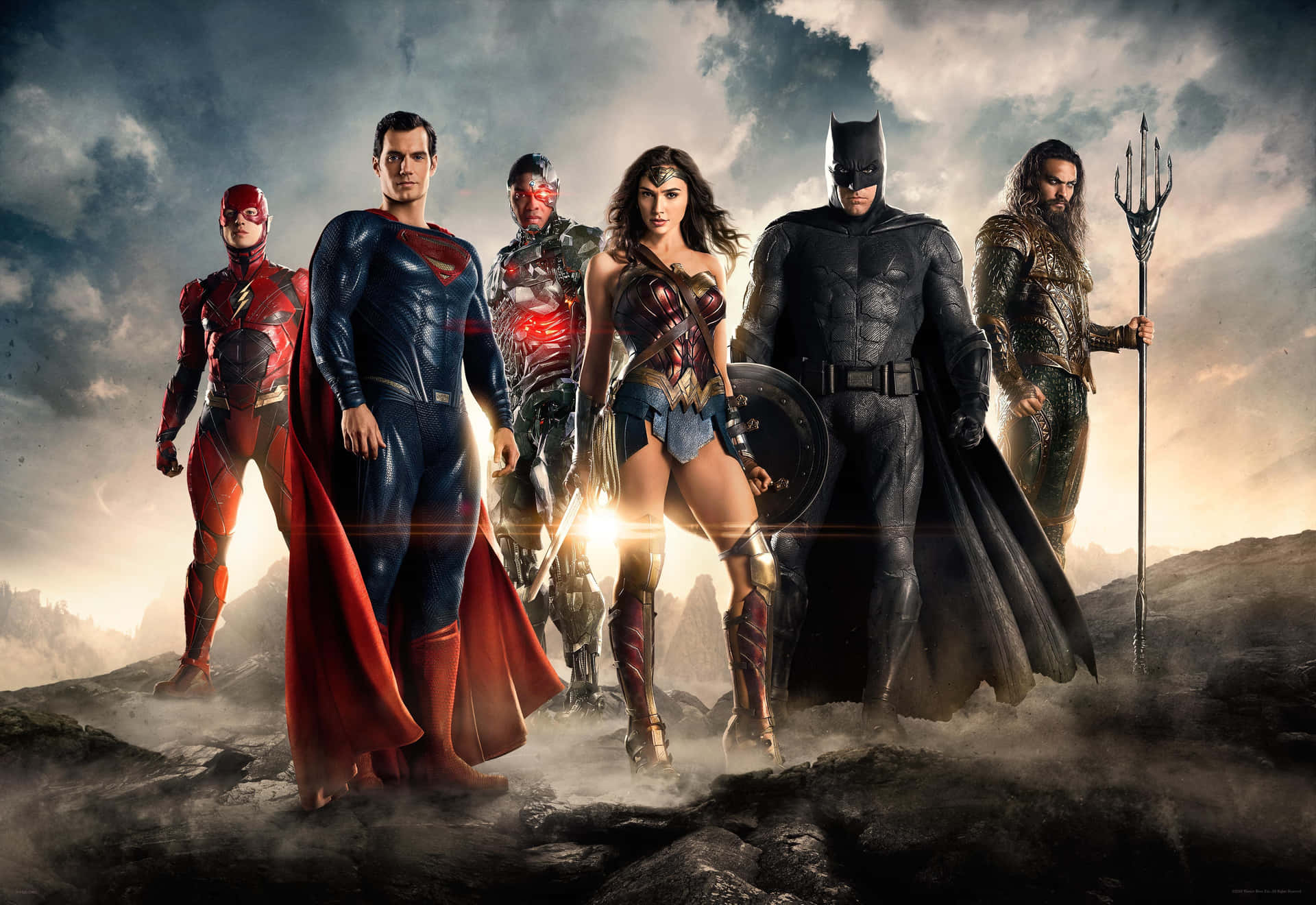 Justice League Heroes Assemble Wallpaper