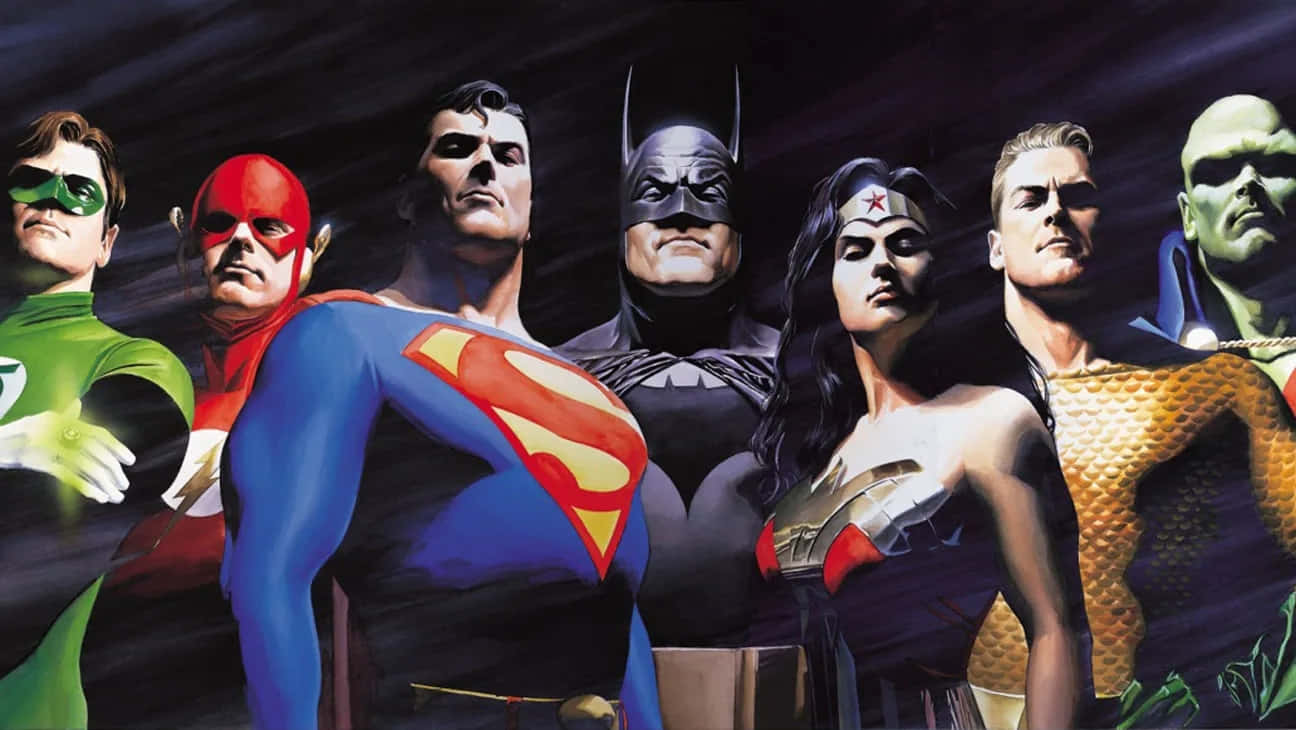 Justice League Heroes Assemble Wallpaper