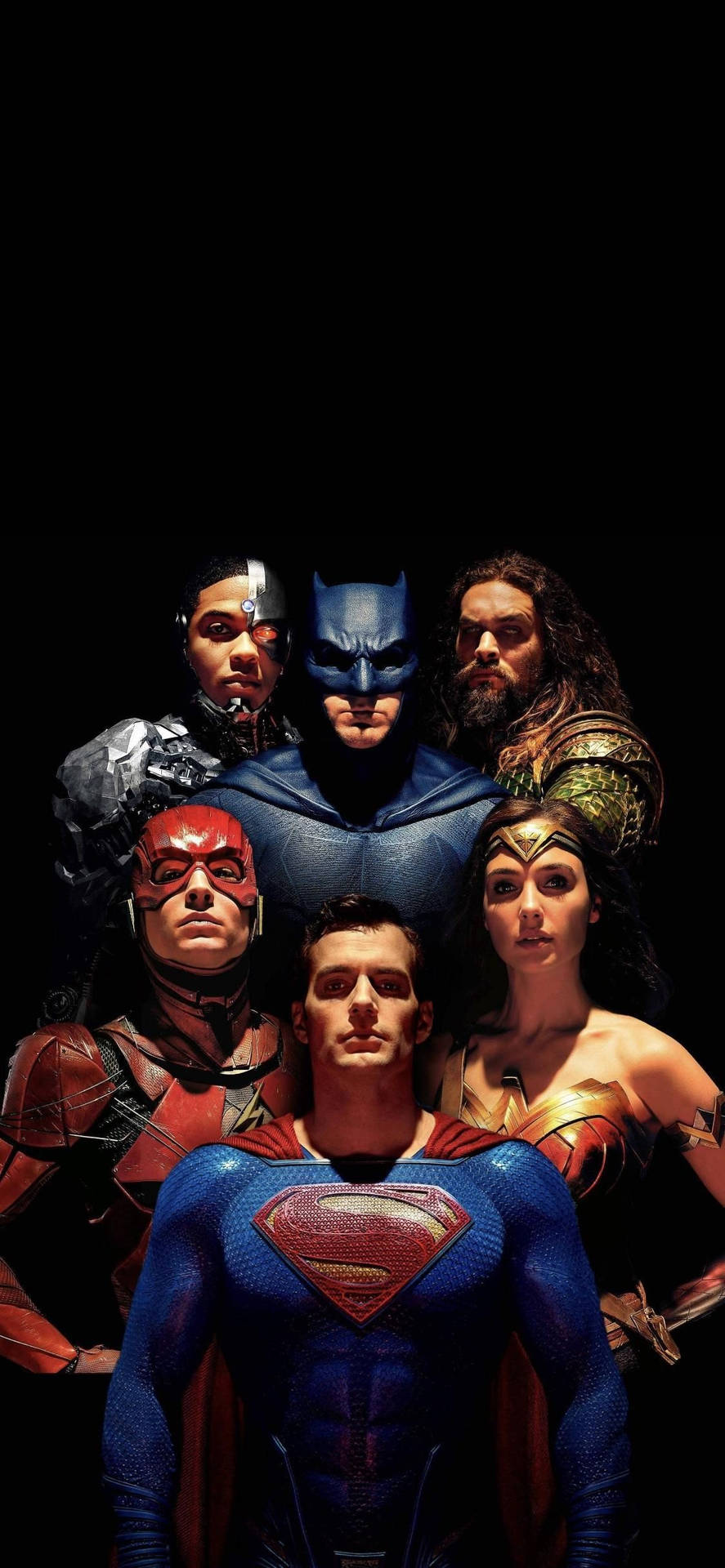 Justice League Movie Characters Phone Wallpaper