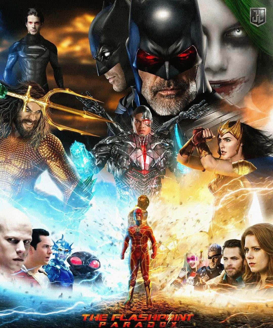 Justice League: The Flashpoint Paradox Movie Poster Wallpaper