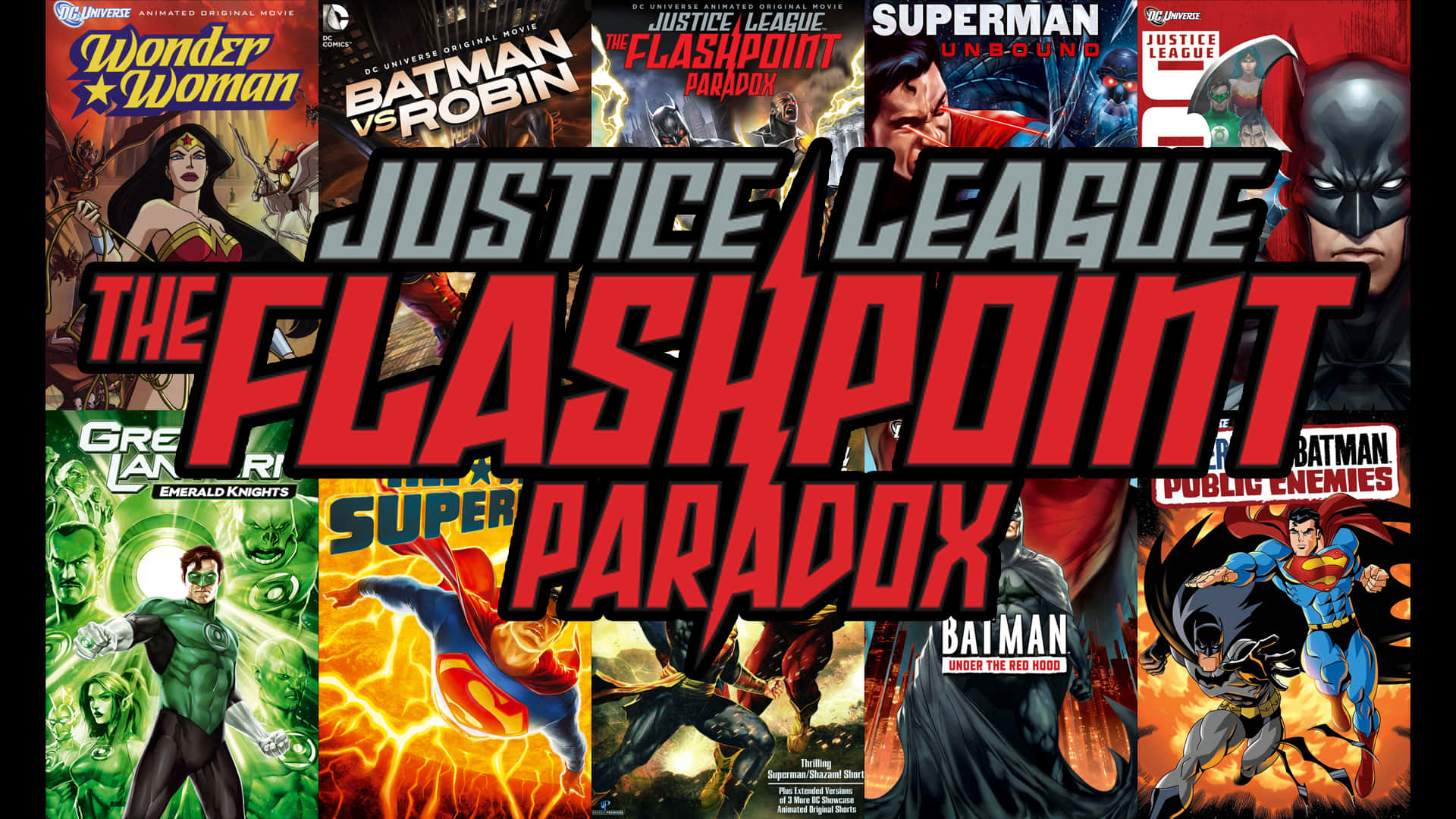 Justice League - The Flashpoint Paradox Animated Movie Wallpaper Wallpaper