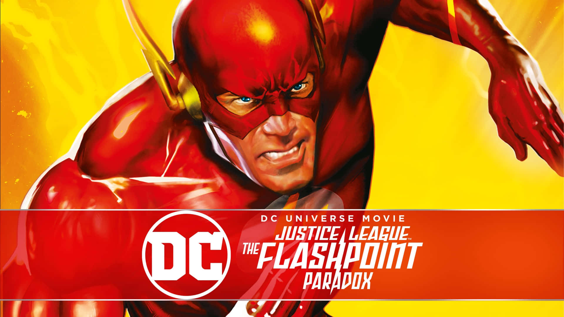 Justice League The Flashpoint Paradox - Superheroes Battle Scene Wallpaper