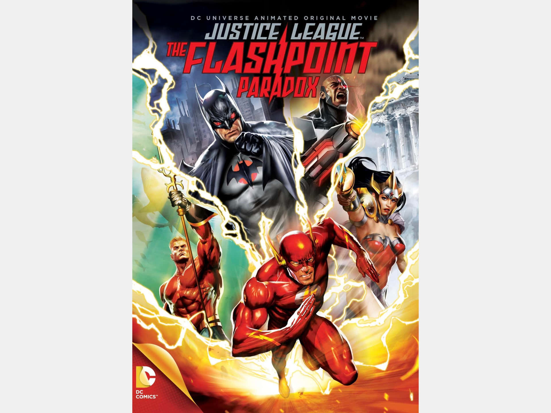 The Flashpoint Paradox: A Turning Point for the Justice League Wallpaper
