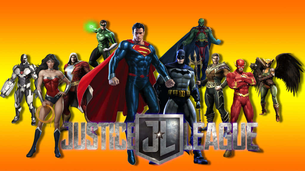 The Justice League prepares for action in the Justice League Unlimited series Wallpaper