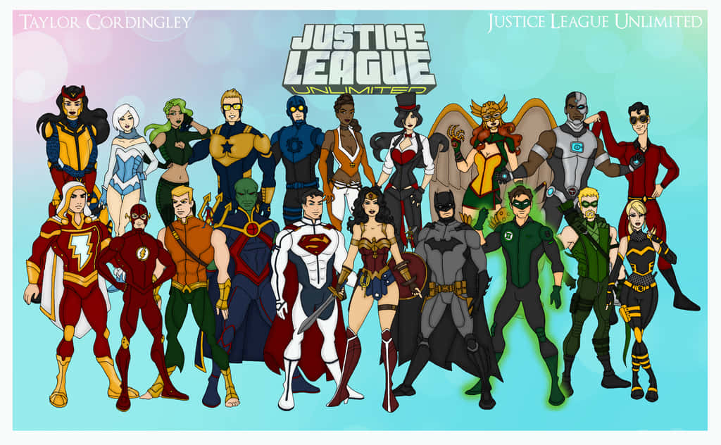 Justice League Unlimited Team Wallpaper