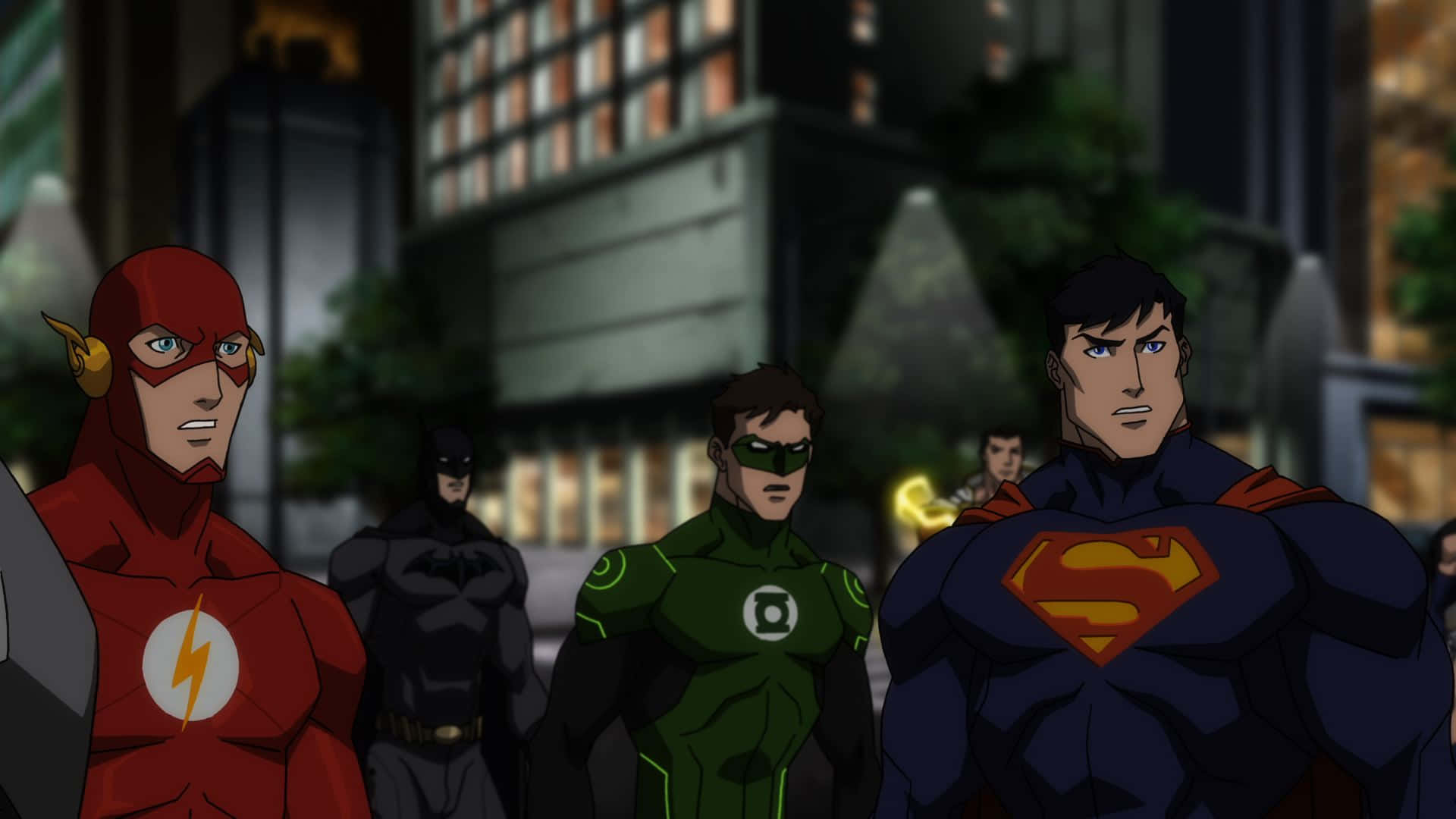 Justice League War - Dynamic Team of Heroes Wallpaper
