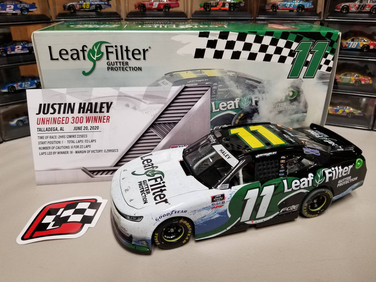 Justin Haley Miniature Race Car Wallpaper