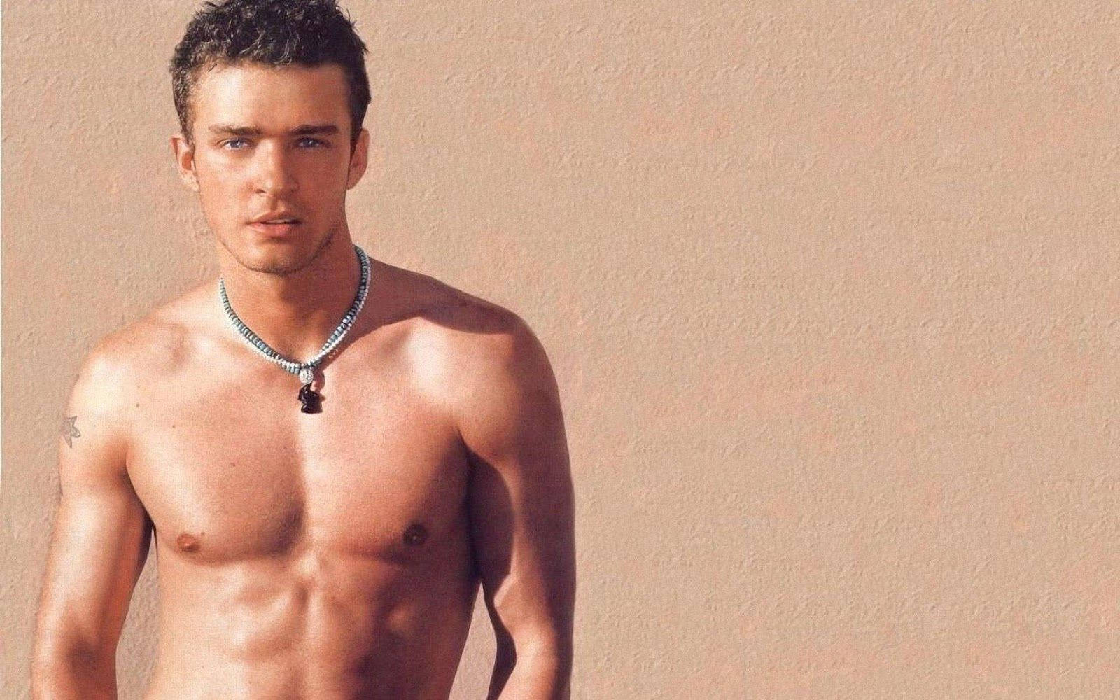 Justin Timberlake Varm Skirtless Wallpaper Wallpaper