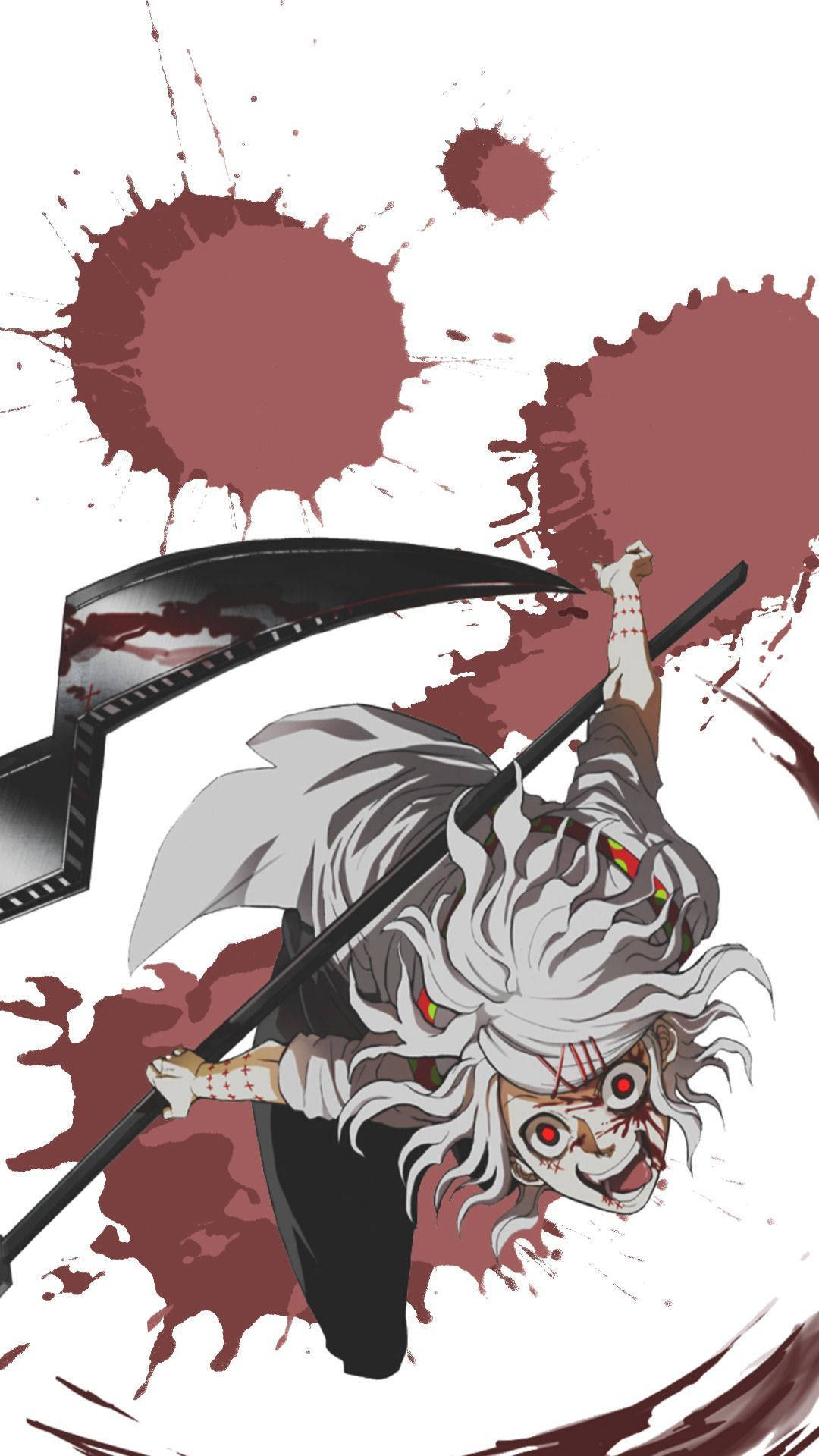 Bloodthirsty Juuzou Tokyo Ghoul 4k With Scythe Wallpaper