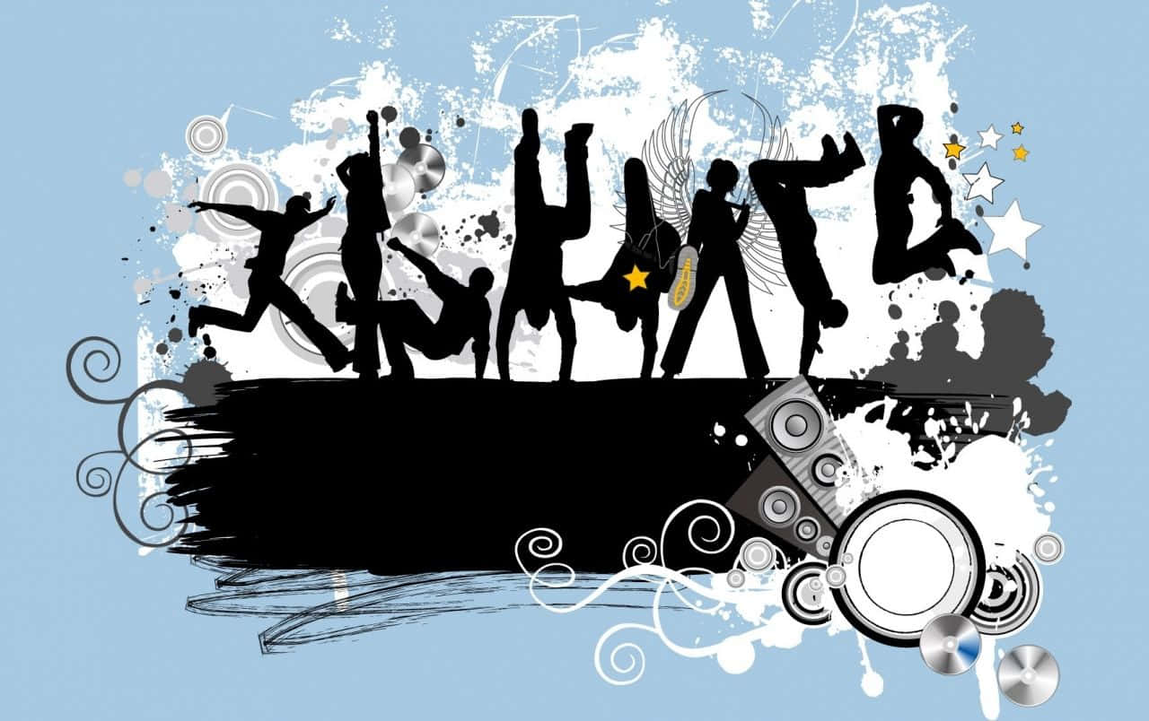 Juvenile Group Logo Art Wallpaper
