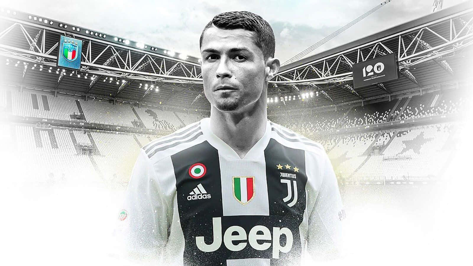 Cristianoronaldo Fører Vejen For Juventus.