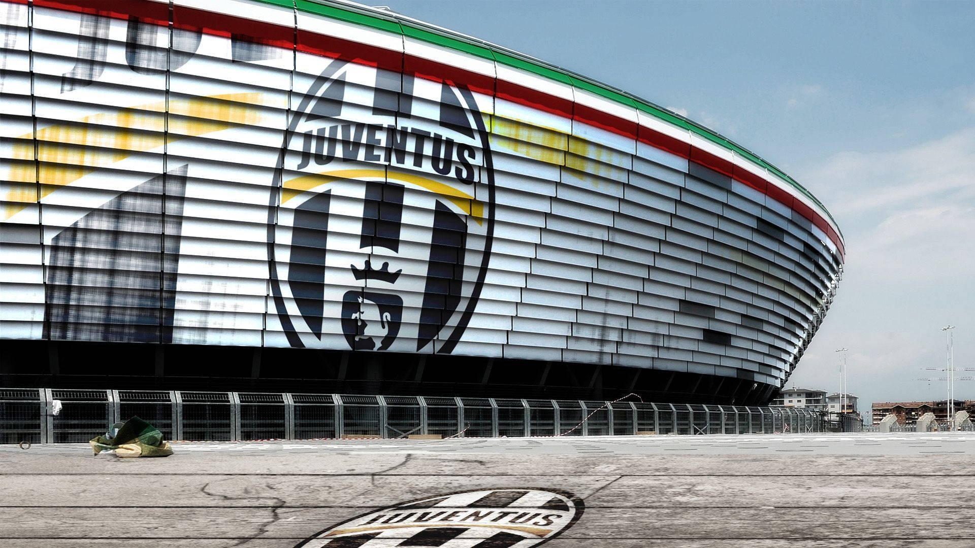 Juventus Allianz Stadium's Facade Wallpaper