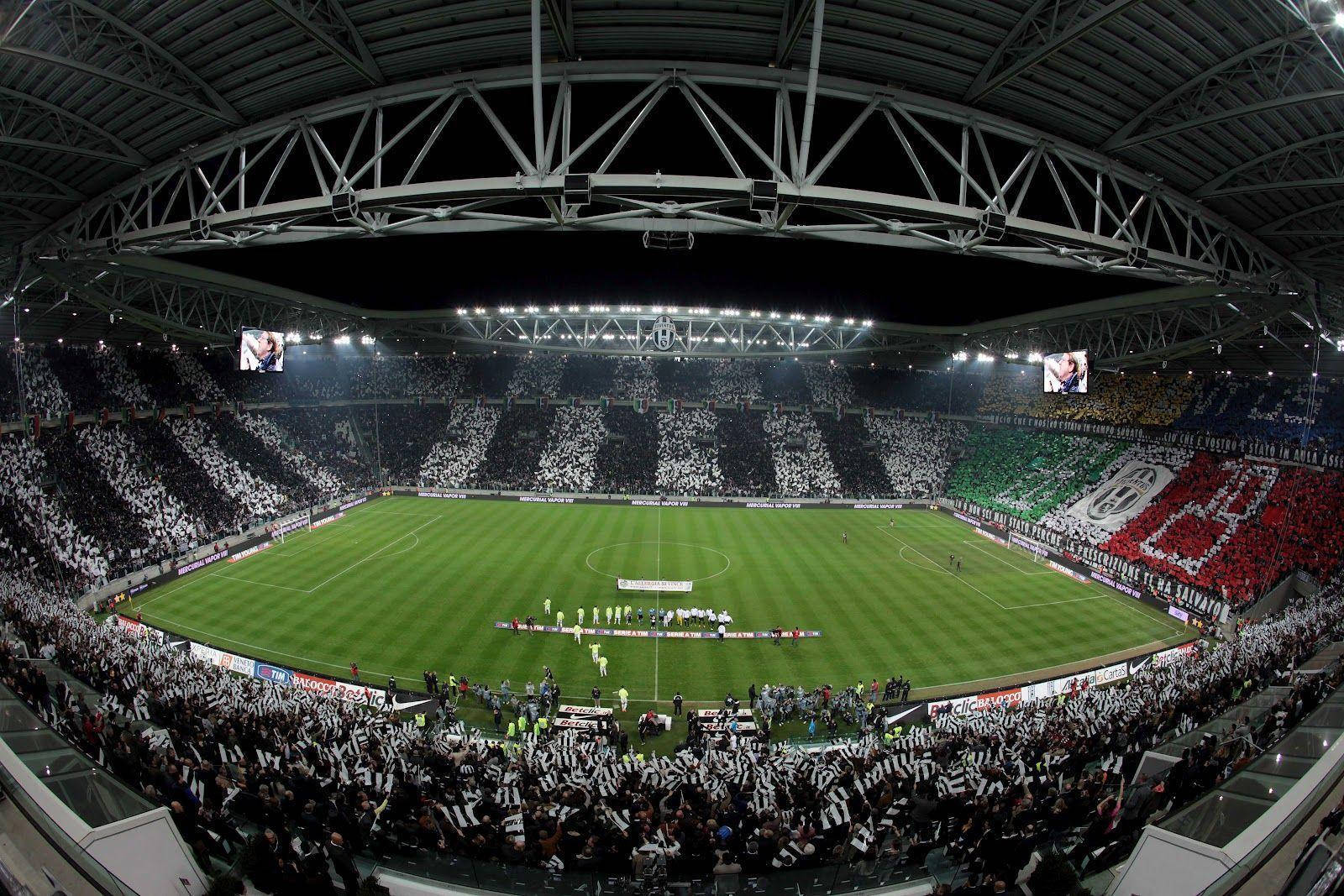 Juventus Allianz Stadium Wide Shot Wallpaper