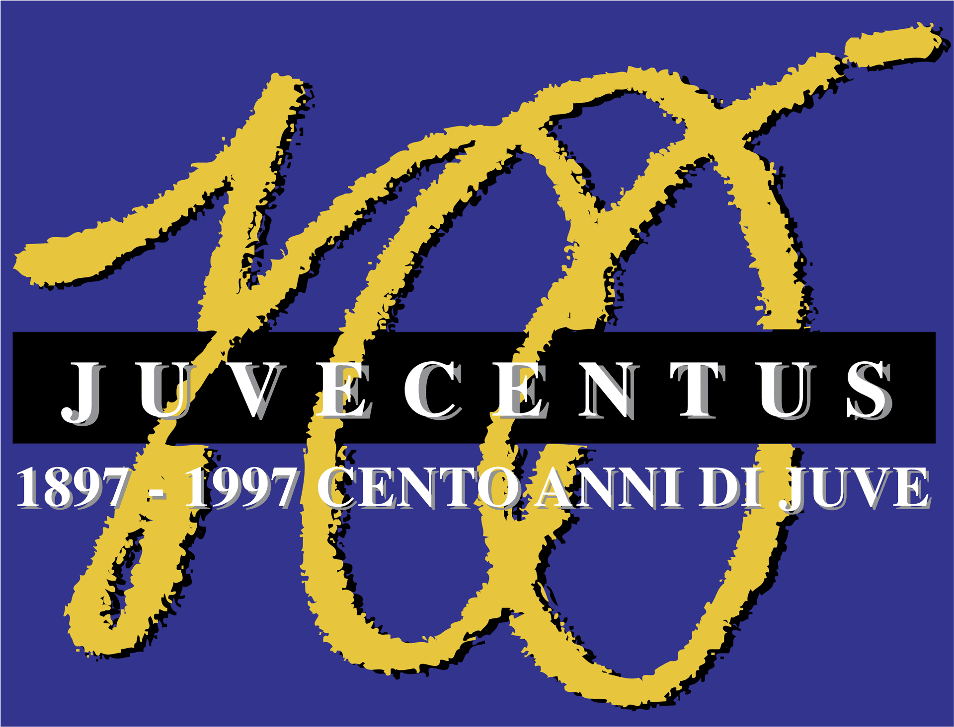 Juventus Centenary Logo18971997 PNG