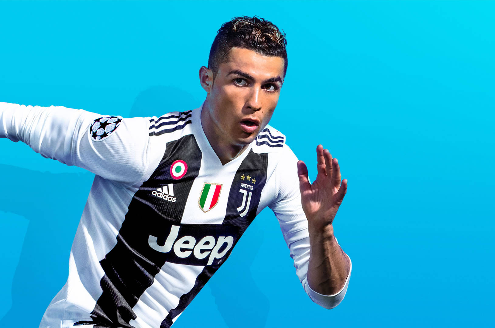Juventus Photoshoot CR7 3D Wallpaper