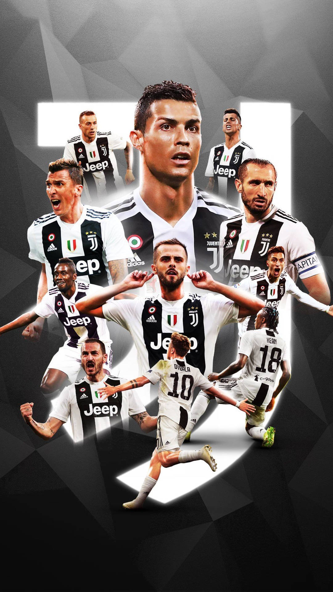 Juventusprofifußballteam Poster Wallpaper