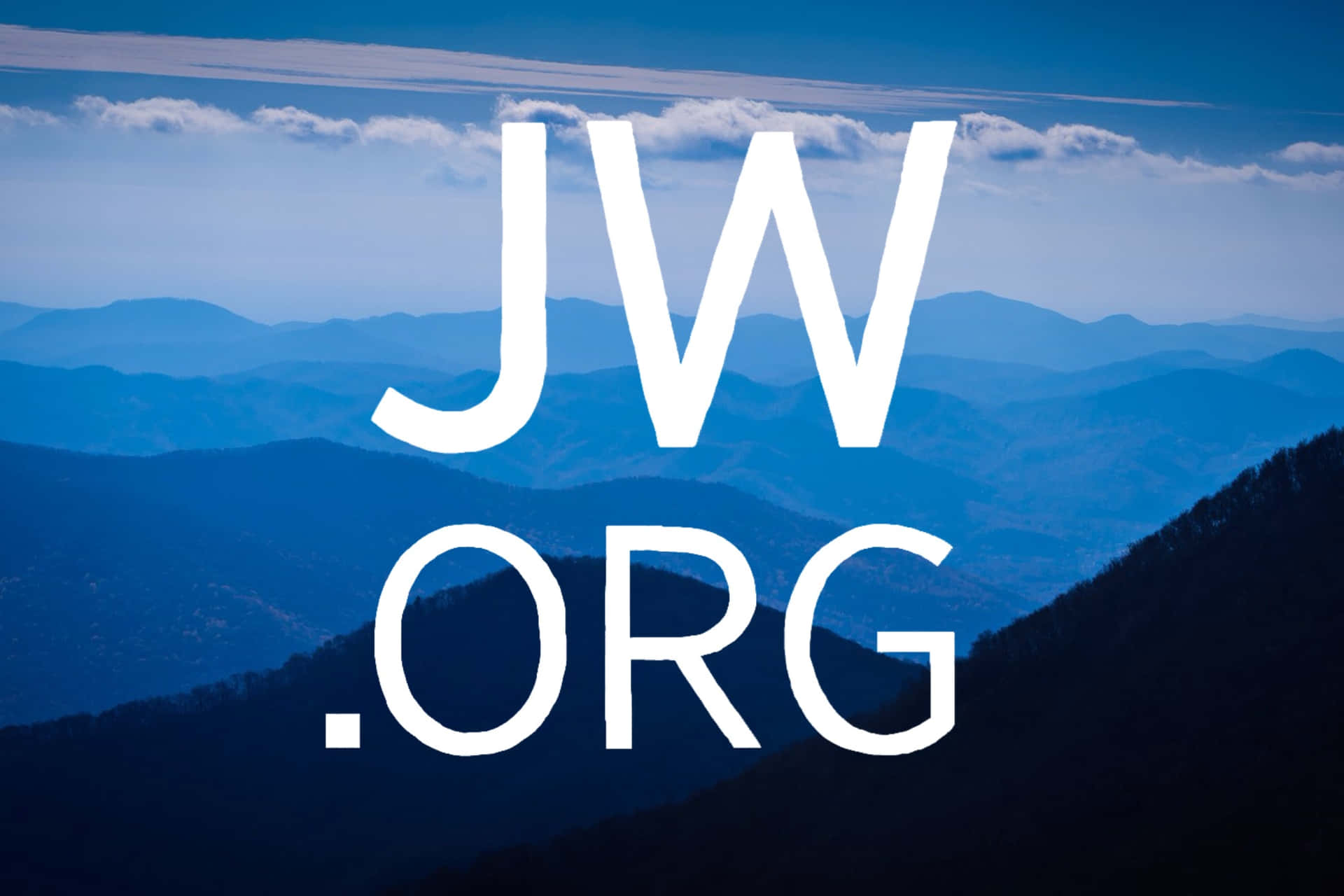 Letrerode Jw.org Con Foto De Montaña. Fondo de pantalla