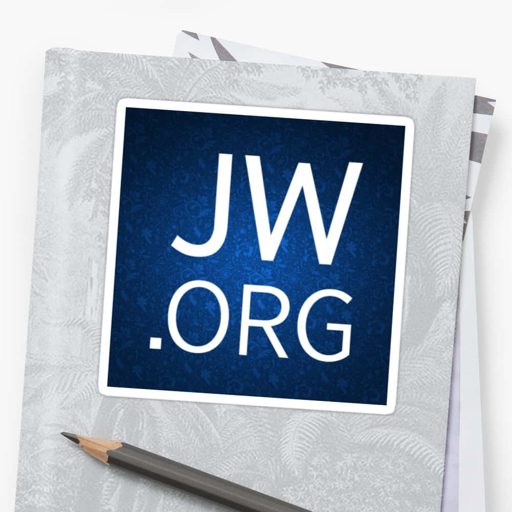 JWorg-logo på grå mappe. Wallpaper