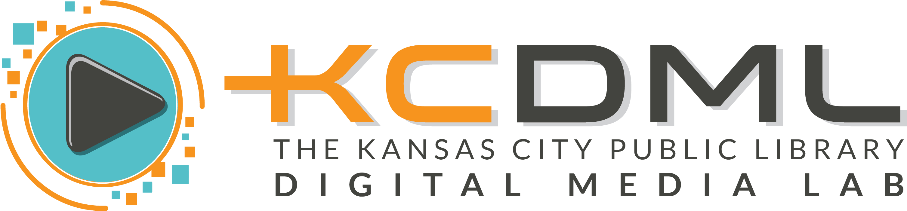 K C D M L Kansas City Public Library Digital Media Lab Logo PNG