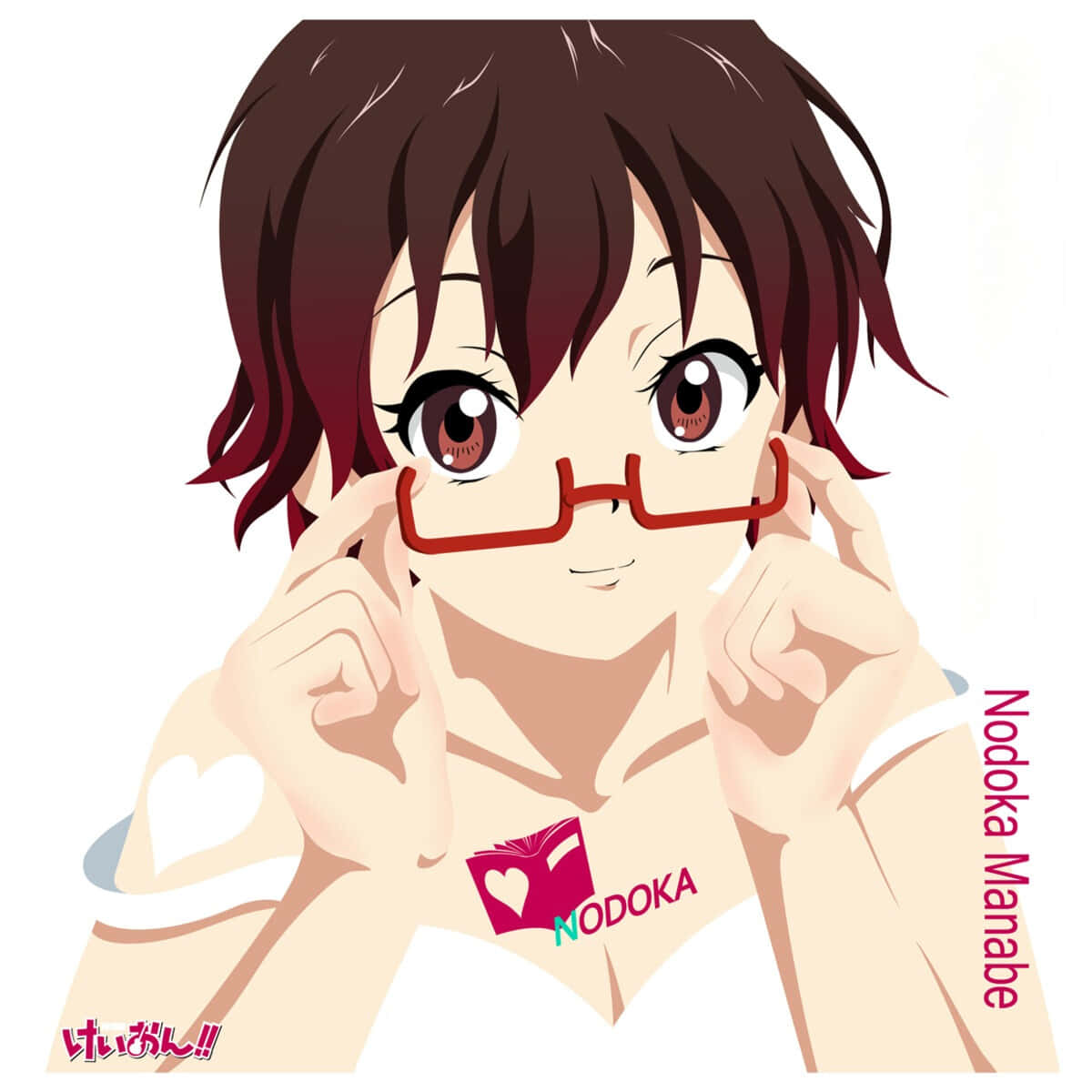 K-on Anime Character, Nodoka Manabe In Thoughtful Mood Wallpaper