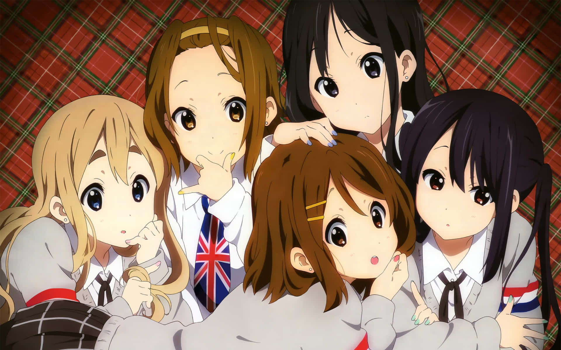 Enjoying a lovely day together with friends in K-on!