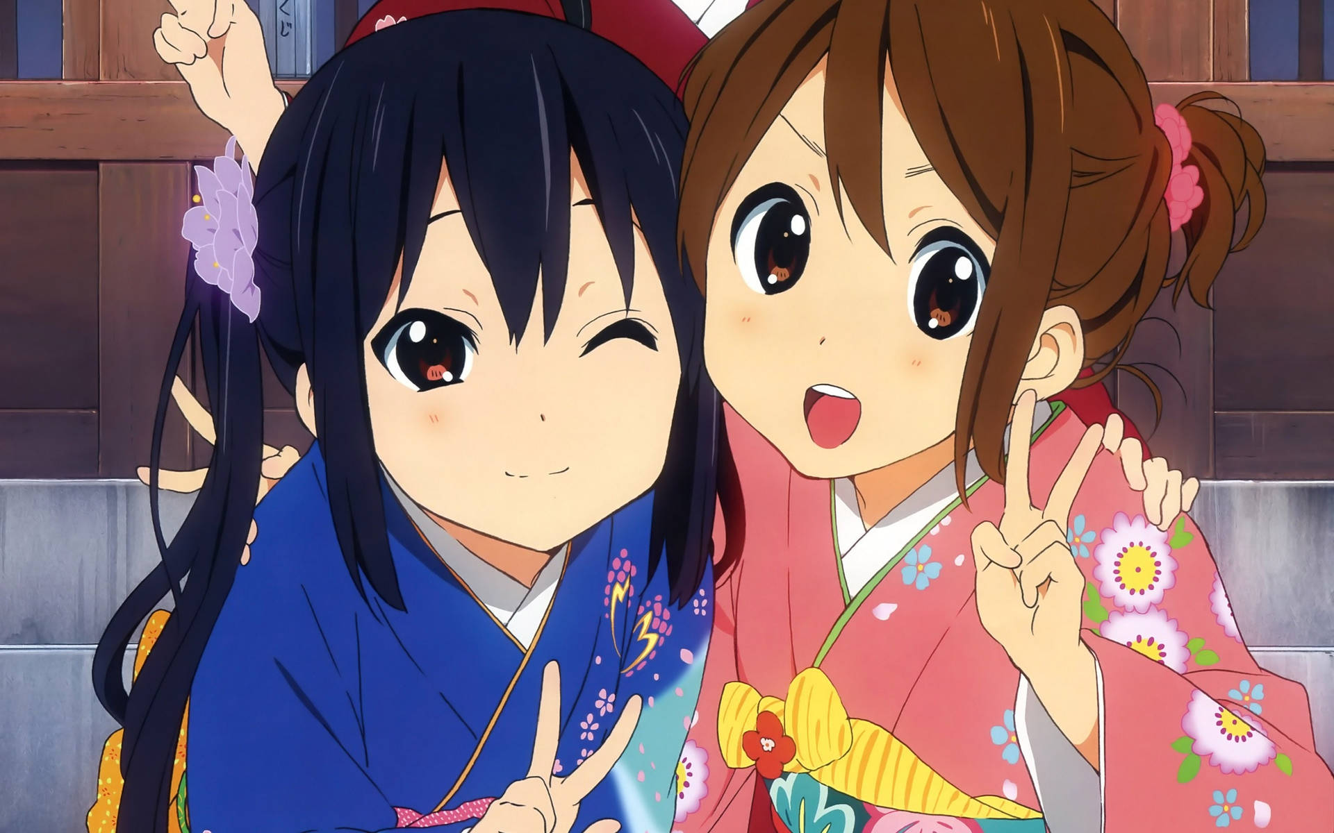 K-on Yui And Azusa