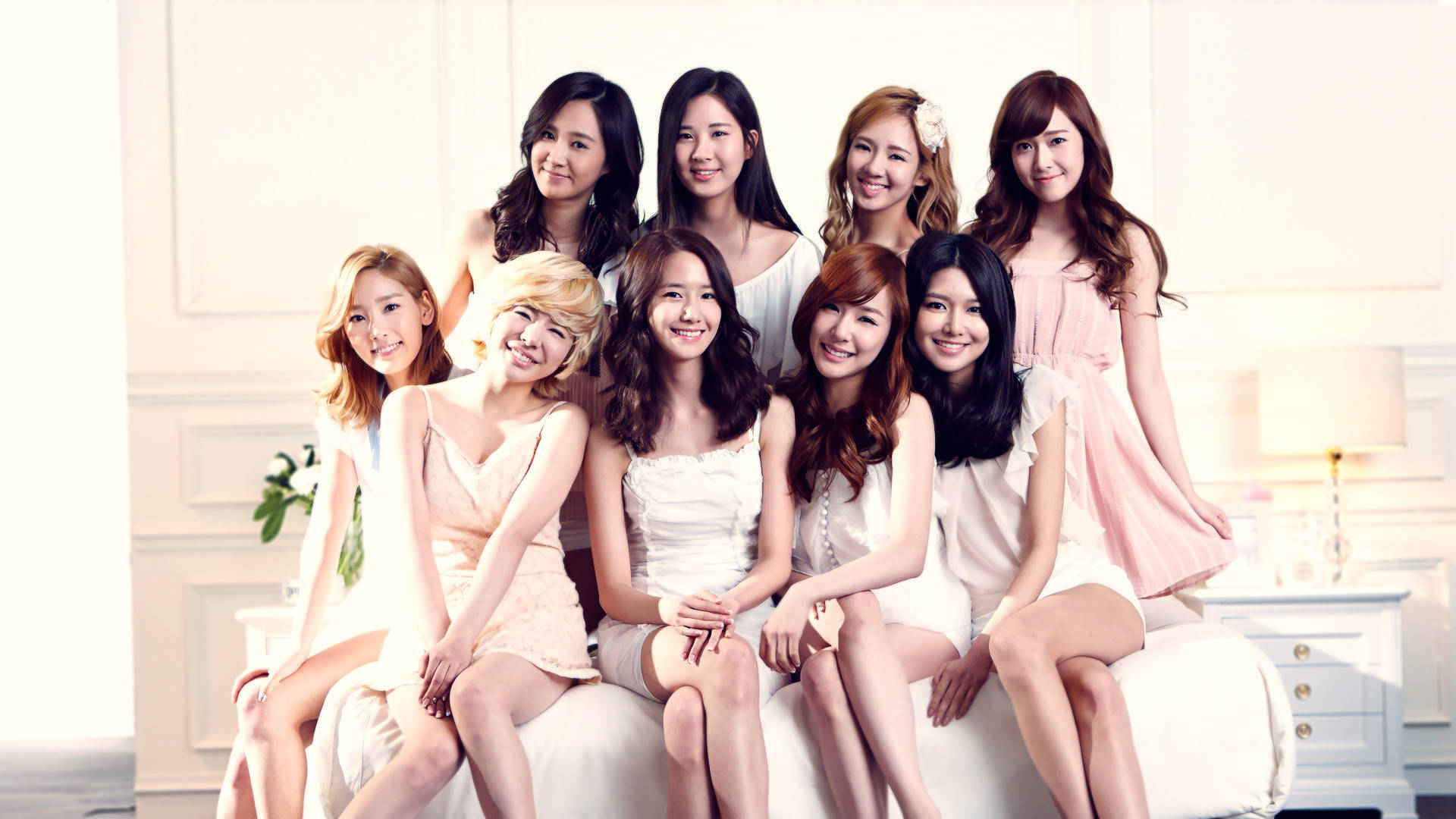 K-pop pige gruppe Girls' Generation Wallpaper