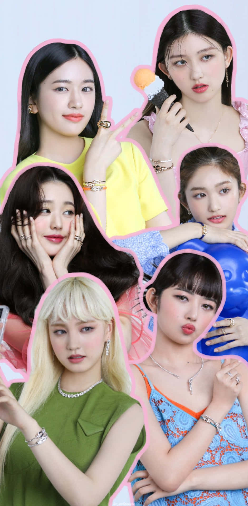 K Pop Girl Group Pose Wallpaper