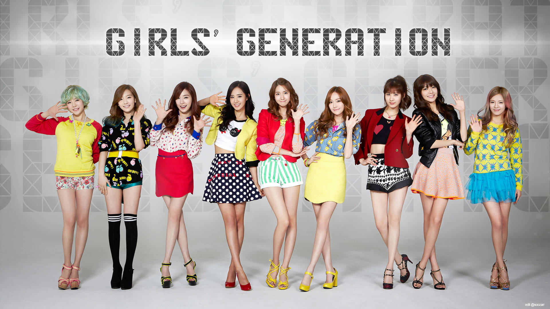 Girls Generation the 4th Tour 'PHANTASIA' in TaiWan SNSD IPhone Wallpaper |  Snsd, Amor