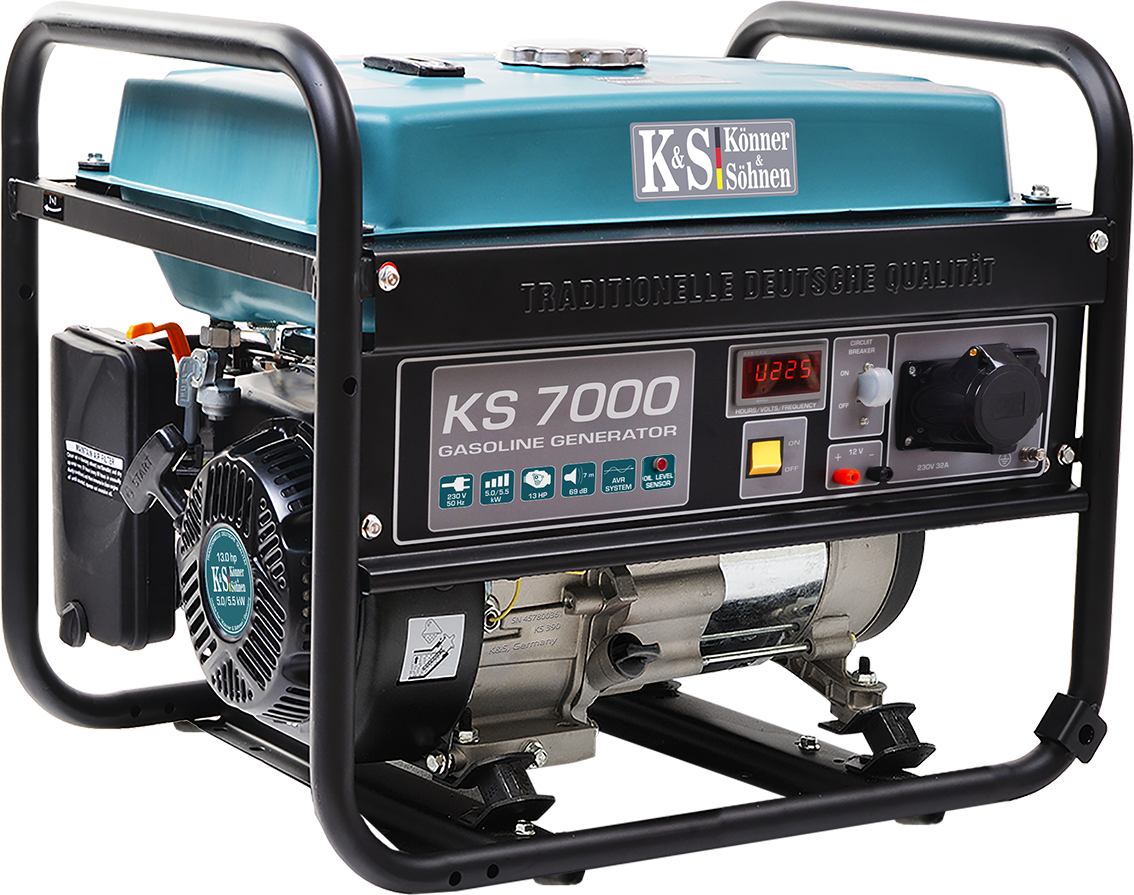 K S7000 Gasoline Generator PNG
