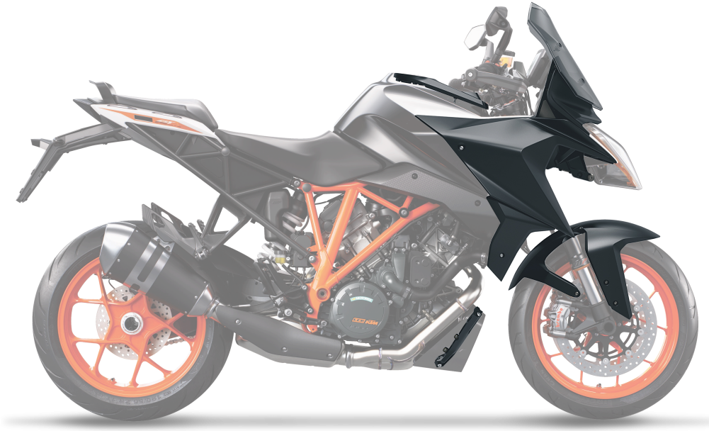 K T M Sport Motorcycle Profile View PNG