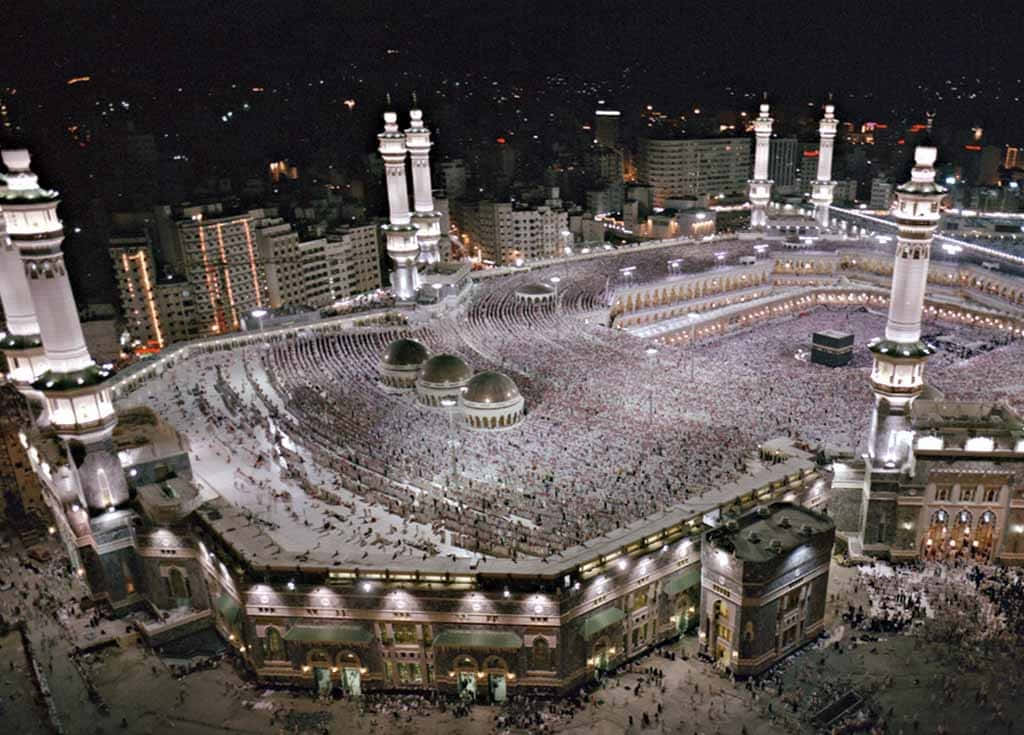 Kaaba, the holiest place of worship in the Islamic faith