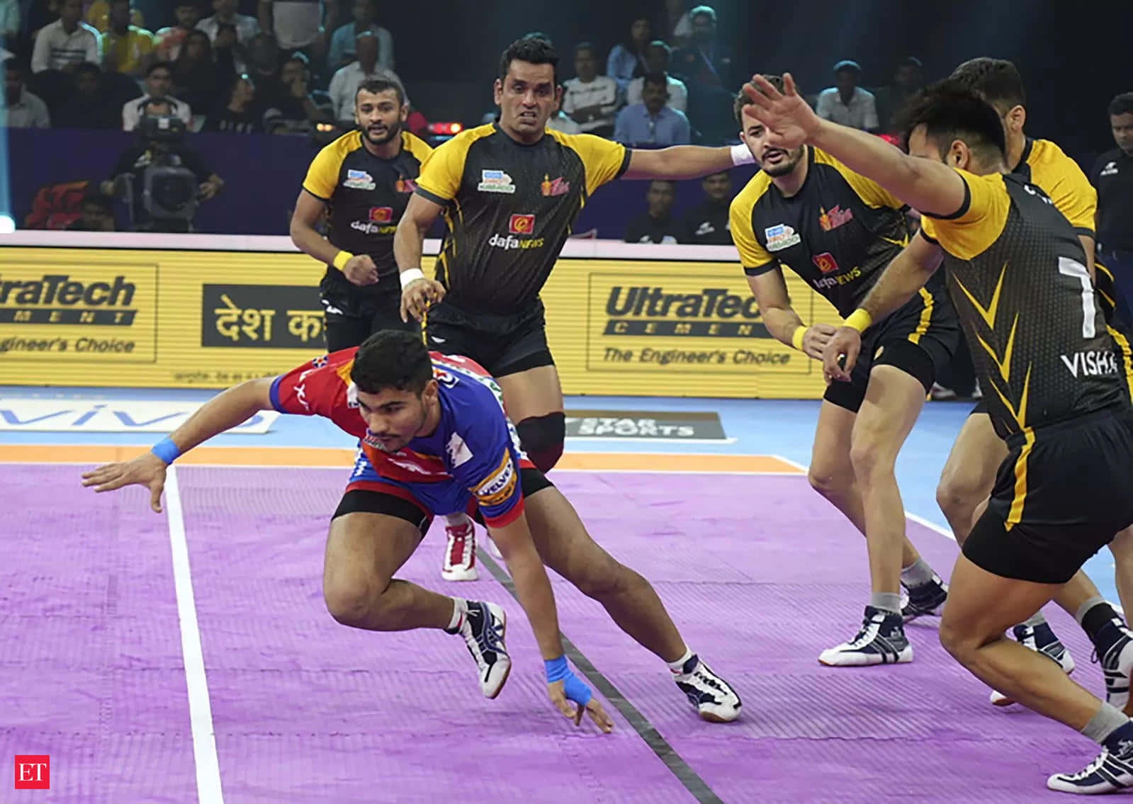 Exciting Kabaddi Match in Action