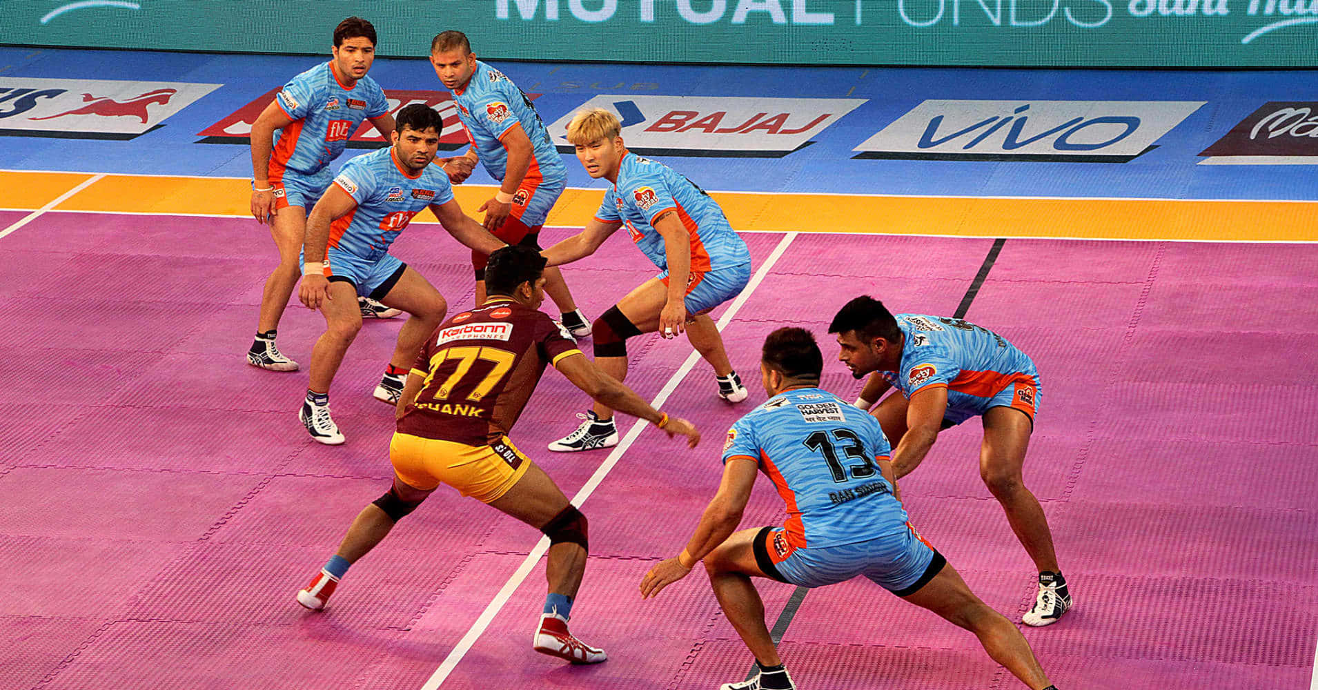 Captivating Kabaddi Action