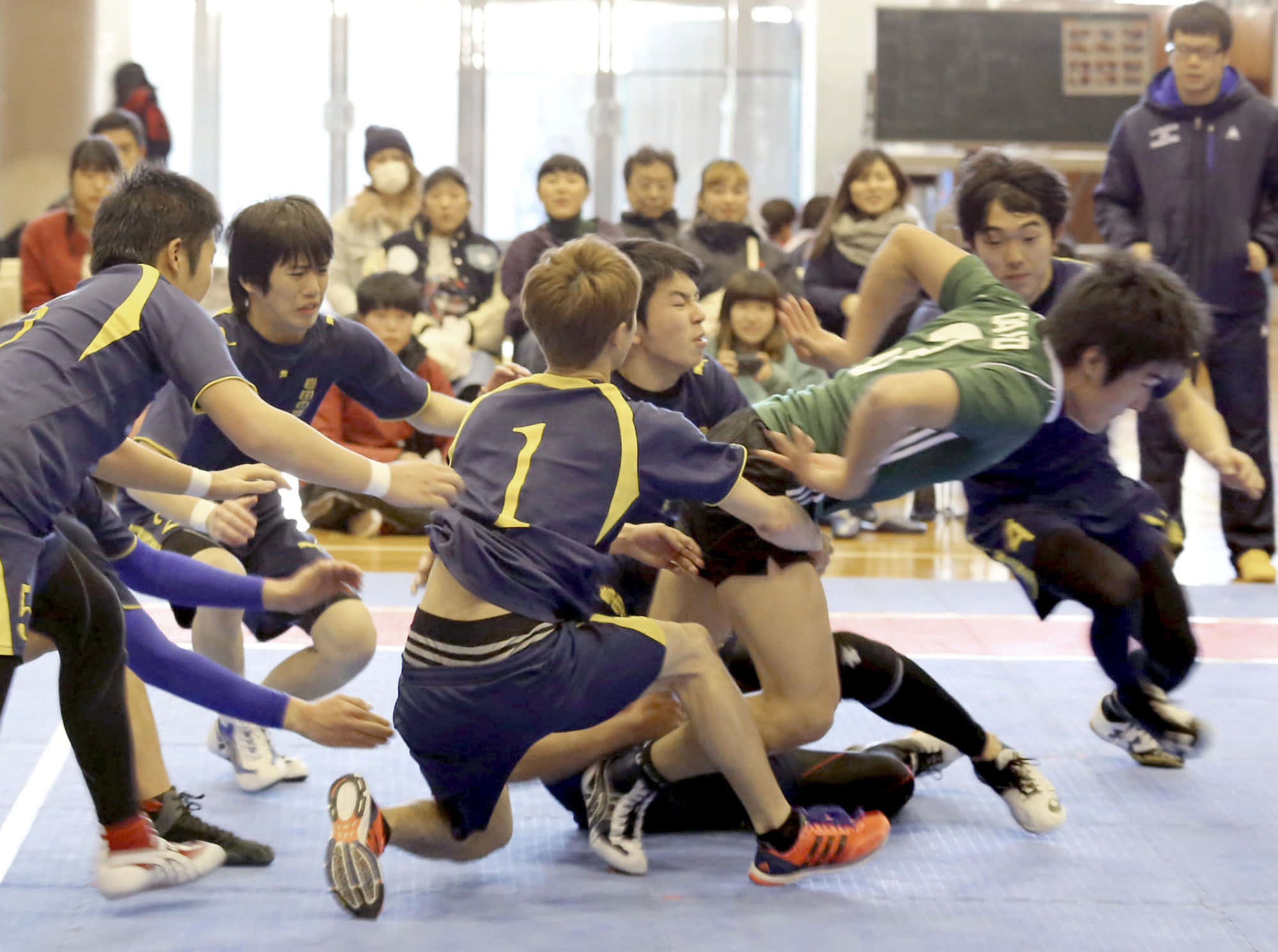 Thrilling Kabaddi Action