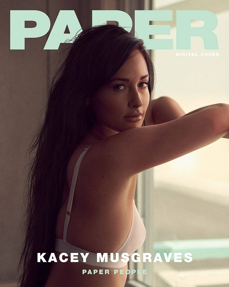 Kacey Musgraves Paper Magazine Background