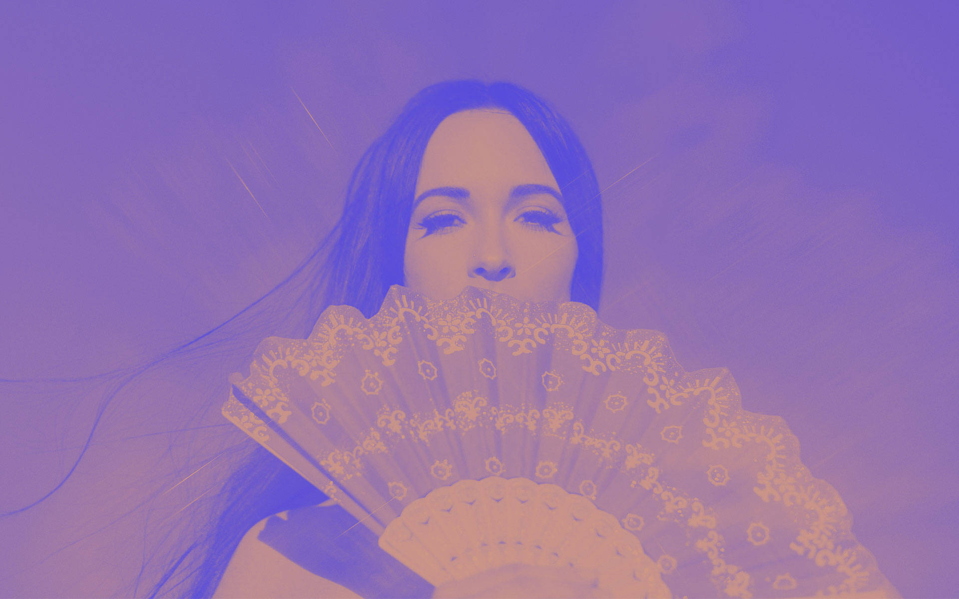 Kacey Musgraves Purple Album Cover Background