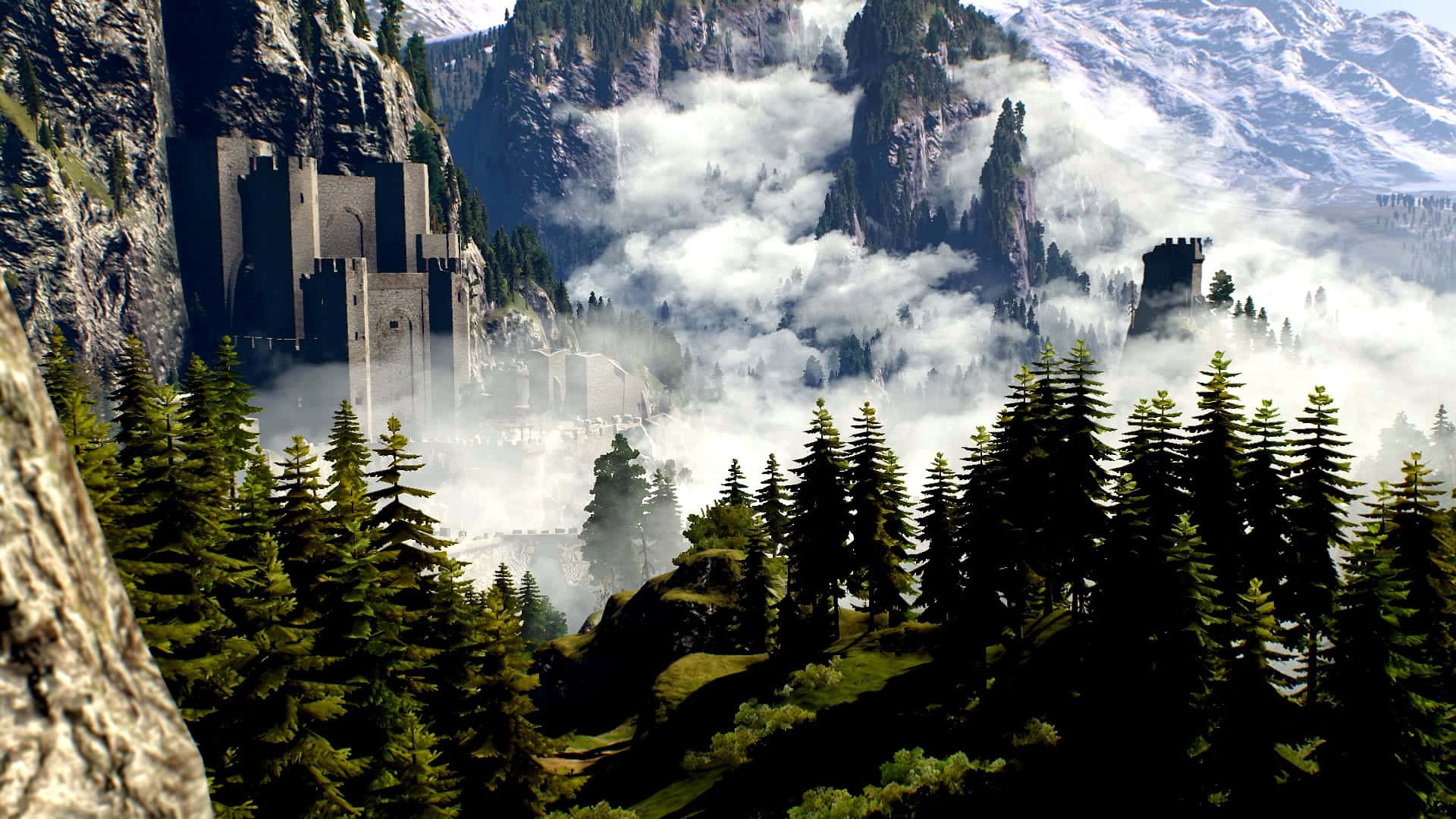 Kaer_ Morhen_ Valley_ View.jpg Wallpaper