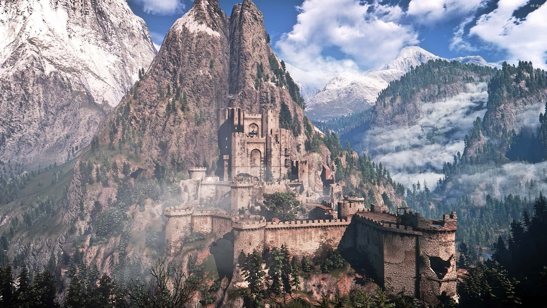 Download Kaer_ Morhen_ Witcher_ Fortress Wallpaper | Wallpapers.com