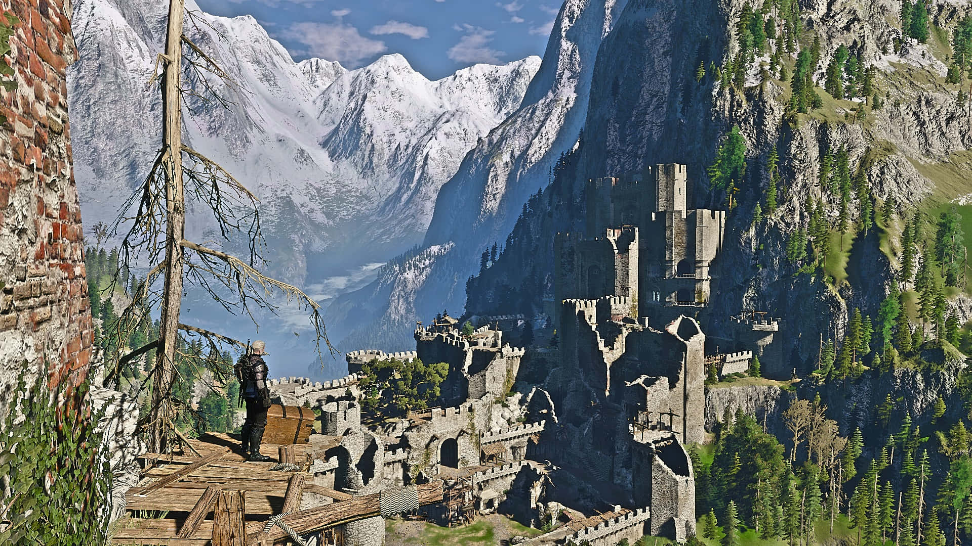 Kaer_ Morhen_ Witcher_ Fortress_ Scenery Wallpaper